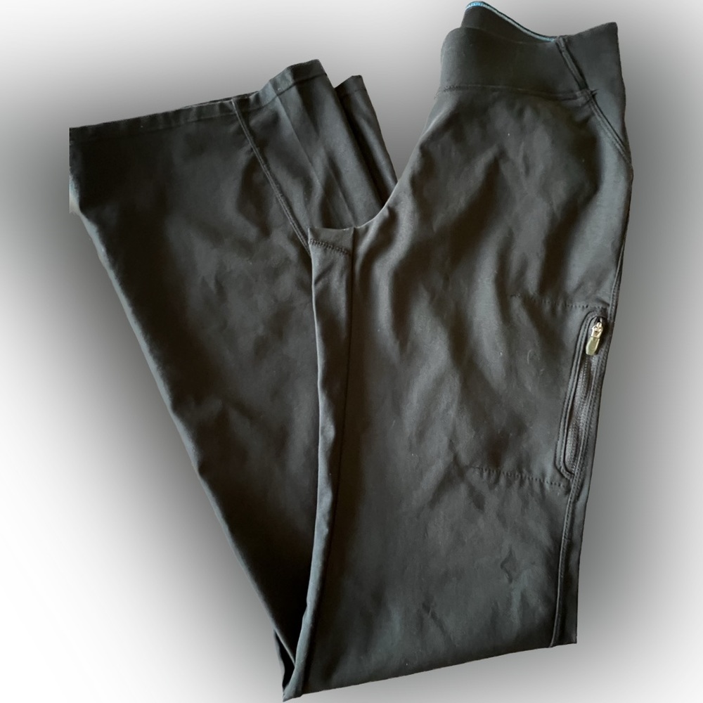 Columbia Tech Pants. Black XS. Omni—Shield technology, Wide Leg.